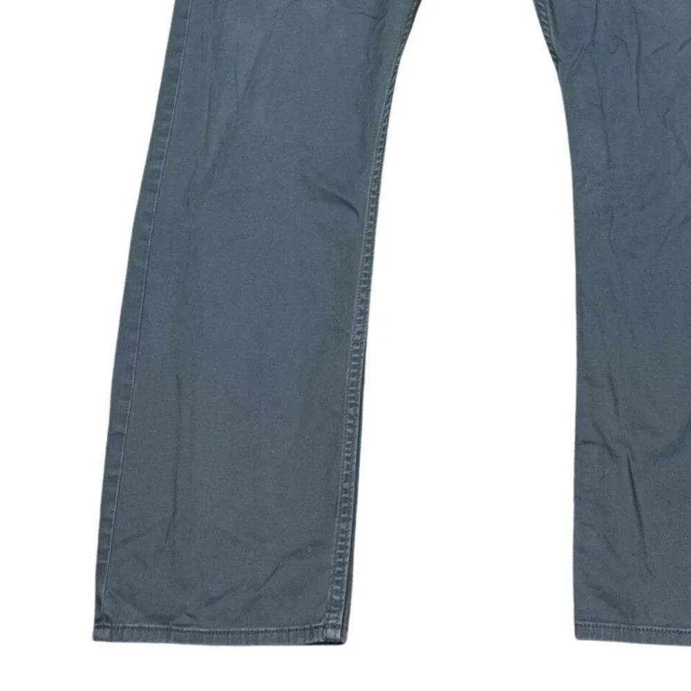 Banana Republic Slim Fit Pants Mens 36x30‎ Gray 5-Pocket Flat Front Twill Denim